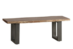 Baltic Live Edge Medium Bench - Furniture One Shop