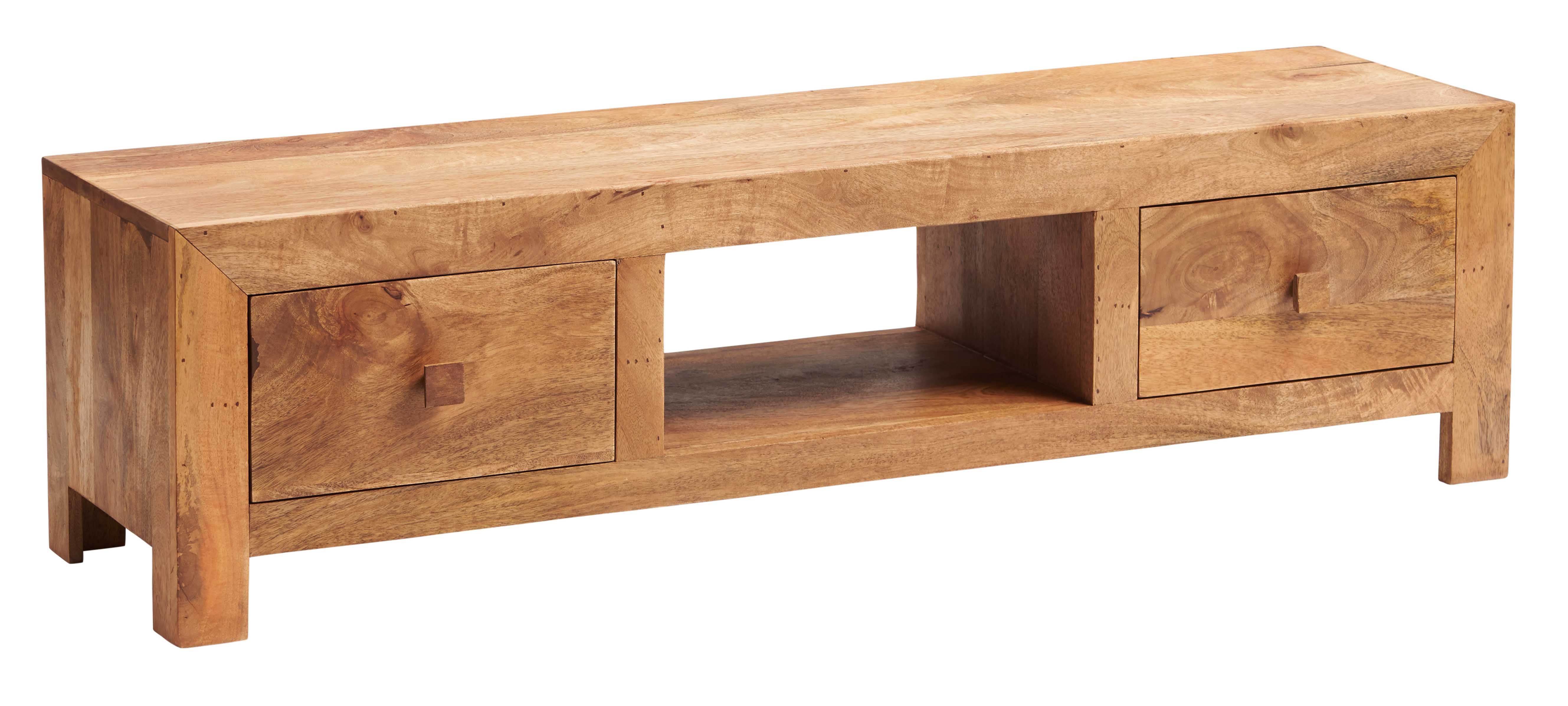 Toko Light Mango Wide Screen TV Stand - UK