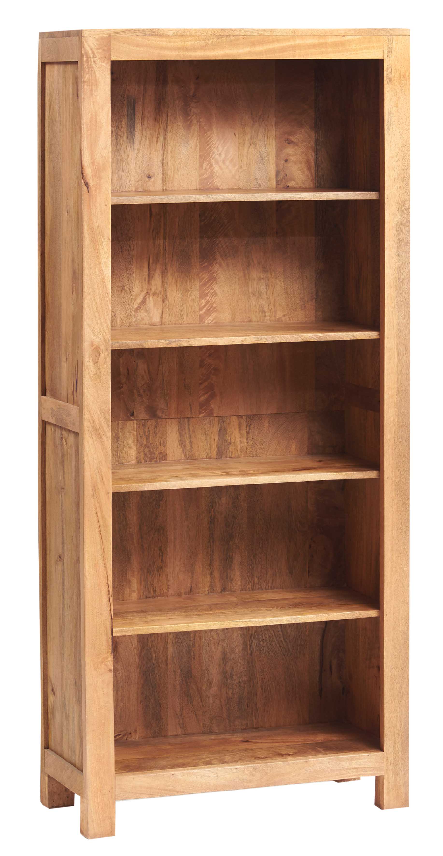 Toko Light Mango Large Open Bookcase - UK