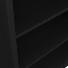 Madrid Bookcase in Black - Furniture One Shop