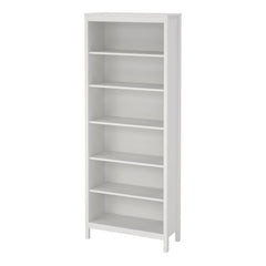 Madrid Bookcase in White - Furniture One Shop