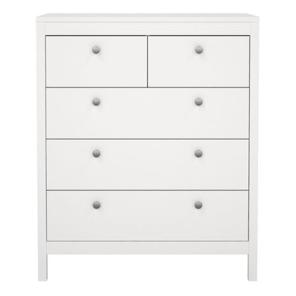 Madrid Chest 3+2 drawers in White