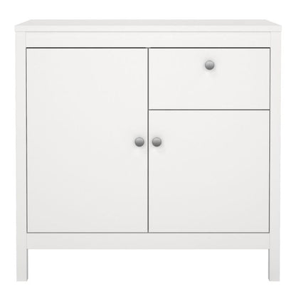 Madrid Sideboard 2 doors + 1 drawer in White