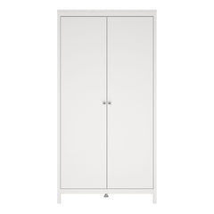Madrid Wardrobe with 2 Doors in White