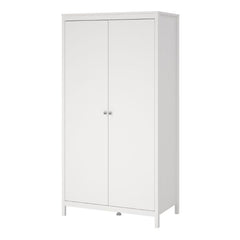 Madrid Wardrobe with 2 Doors in White