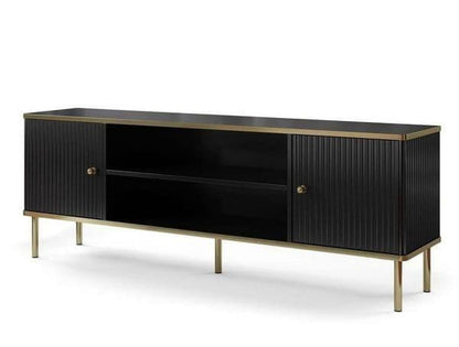 Maison Black And Gold TV Unit