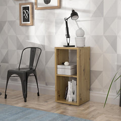 Mauro Medium Bookcase in Artisan Oak - Furniture One Shop