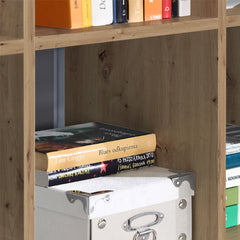 Mauro Medium Bookcase in Artisan Oak - Furniture One Shop