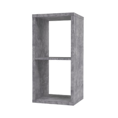 Mauro Medium Bookcase in Concrete Grey - Furniture One Shop