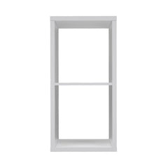 Mauro Medium Bookcase in Matt White - Furniture One Shop