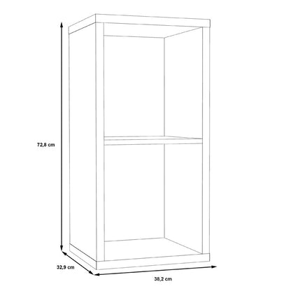 Mauro Medium Bookcase in Sonoma Oak