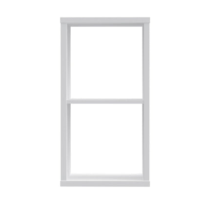Mauro Medium Bookcase in White High Gloss