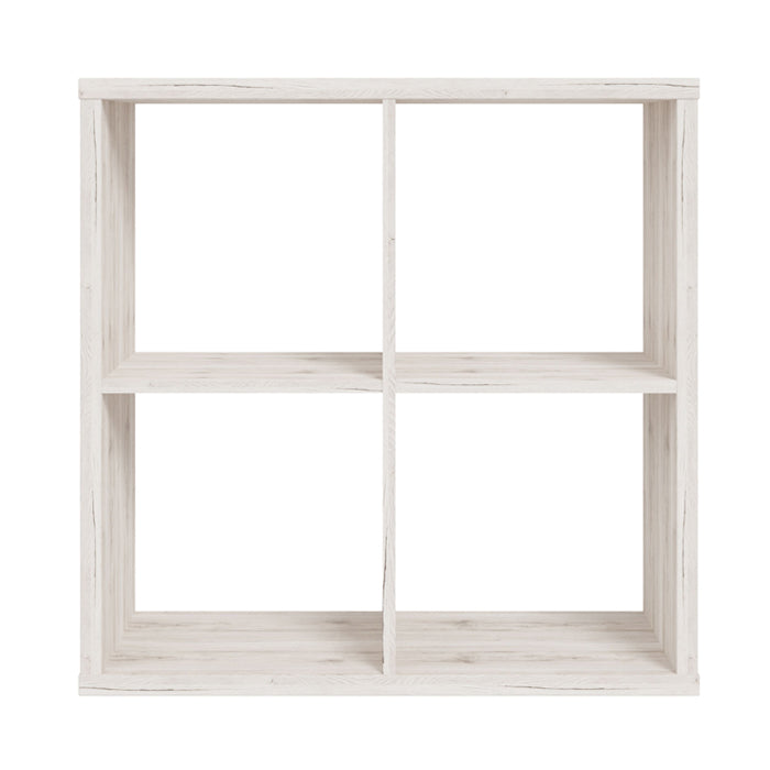 Mauro Medium Wide 2x2 Bookcase in Sand Oak