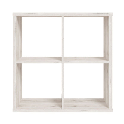 Mauro Medium Wide 2x2 Bookcase in Sand Oak