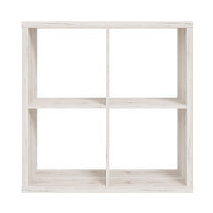 Mauro Medium Wide 2x2 Bookcase in Sand Oak - Furniture One Shop