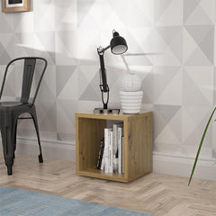 Mauro Small Bookcase in Artisan Oak - Furniture One Shop