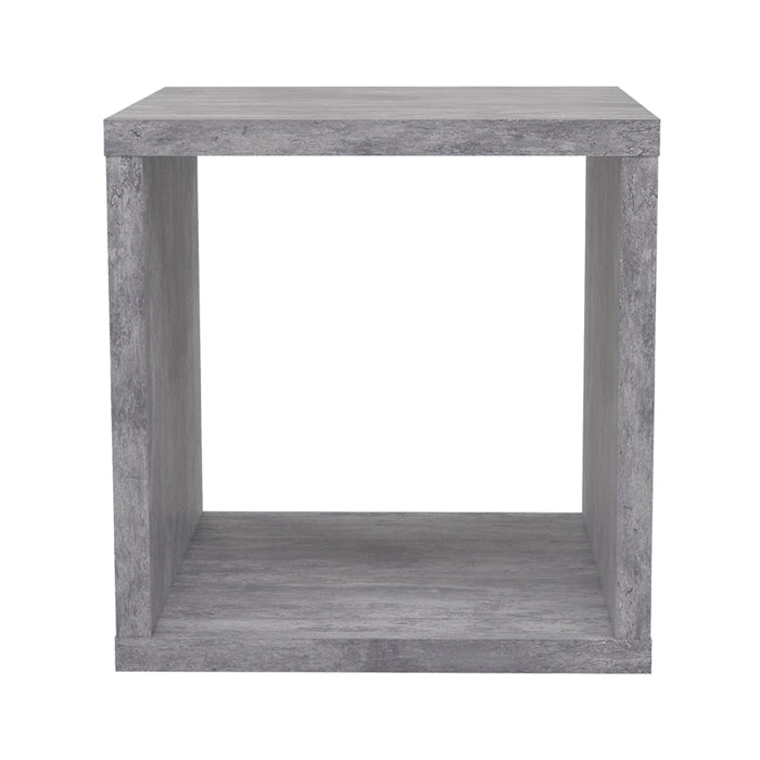 Mauro Small Bookcase in Concrete Grey