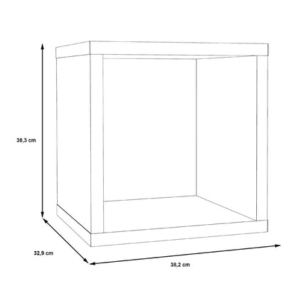 Mauro Small Bookcase in Sonoma Oak