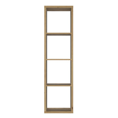 Mauro Tall Narrow Bookcase in Artisan Oak - Furniture One Shop