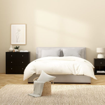 May Chest of 3 Drawers in Black - UK