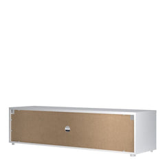 Media TV-unit with 2 doors 1 drawer 147 cm White - UK
