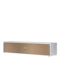 Media TV-unit with 2 doors 1 drawer 177 cm White - UK