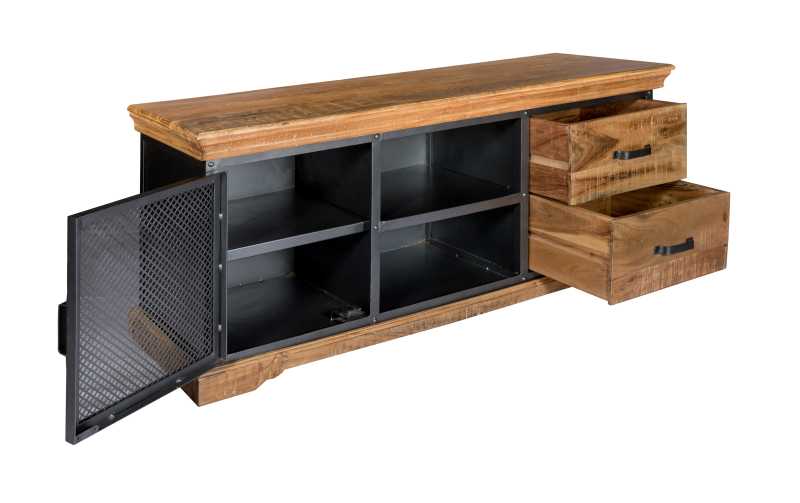 Metropolis Industrial TV Stand