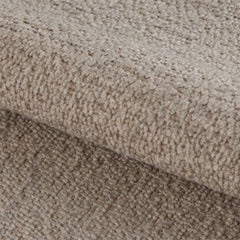 Midfield Fabric Left Hand 3 Seater Corner Sofa In Beige - Furniture One Shop