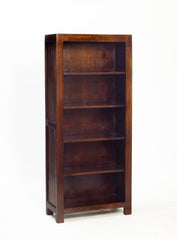 Toko Dark Mango Large Open Bookcase - UK