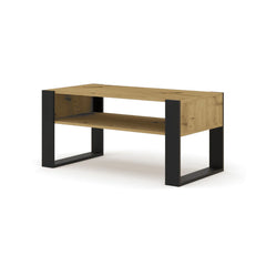 Mondi Wooden Coffee Table 100cm in Oak Artisan