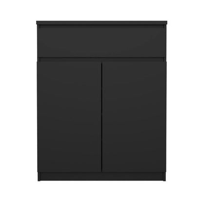 Naia Sideboard with 1 Drawer 2 Doors in Black Matt - UK - Furniture One Shop