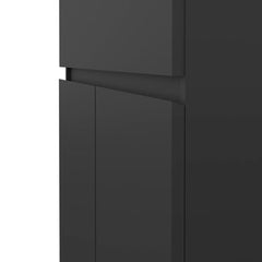 Naia Sideboard with 1 Drawer 2 Doors in Black Matt - UK - Furniture One Shop