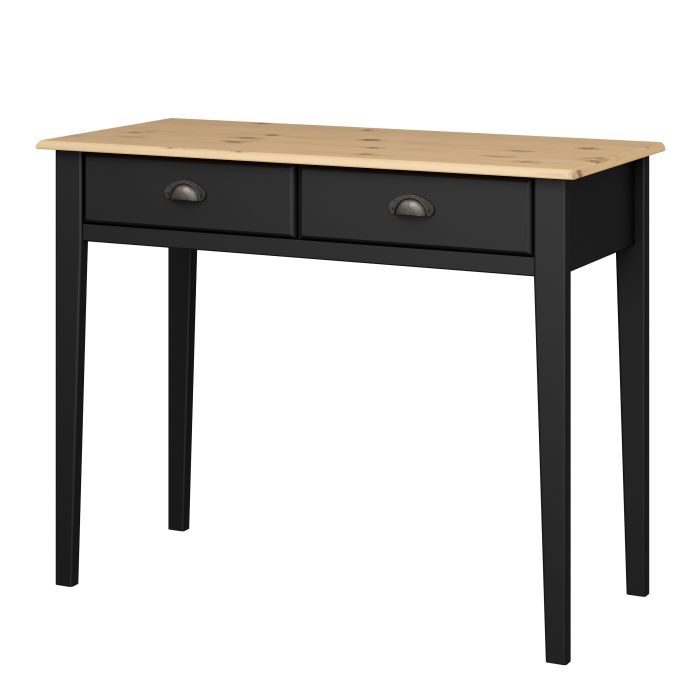 Nola Hall Table Black & Pine - UK