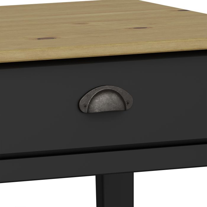 Nola Hall Table Black & Pine - UK