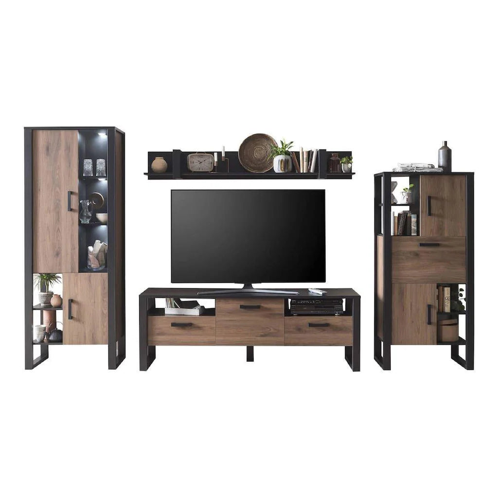 Nordi VA Living Room Set in Okapi Walnut