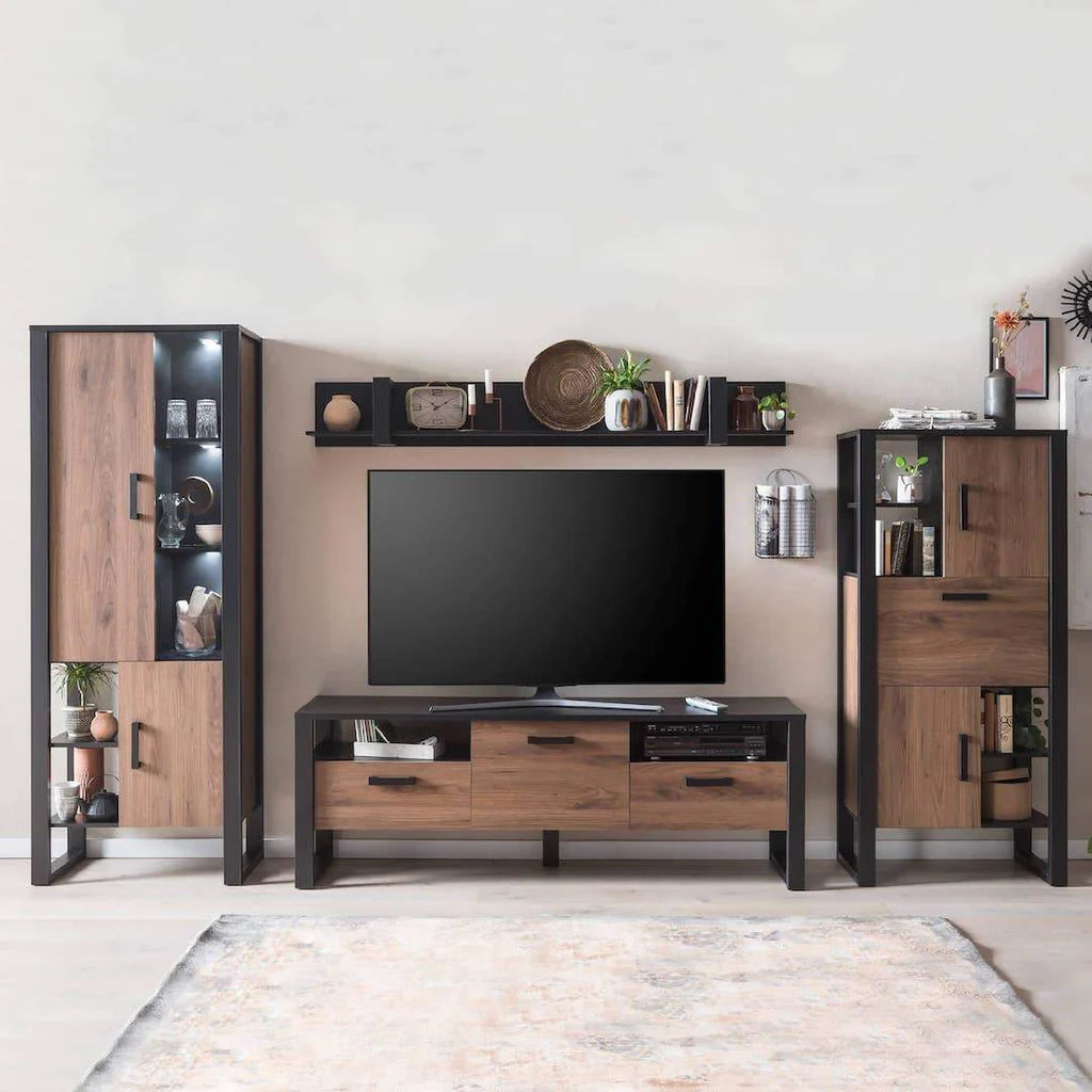 Nordi VA Living Room Set in Okapi Walnut