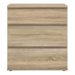 Nova Chest of 3 Drawers in Oak - UK