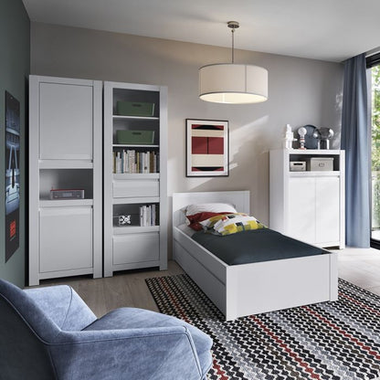 Novi 2 Door Chiffonier in Alpine White - UK