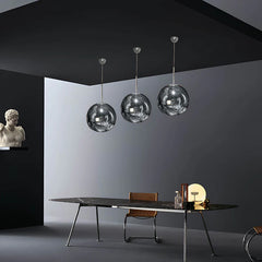 Luna Resin Lava Glass Plated Pendant Light - Furniture One Shop