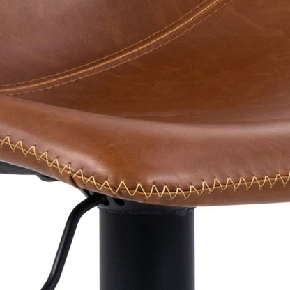 Oregon Bar Stool in Brown Set of 2