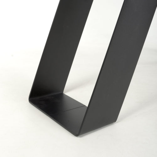 Osaka Green Console Table With Black Legs