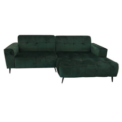 Oslo 2 Seater Open Plan Sofa in Emerald Green - Furniture One Shop
