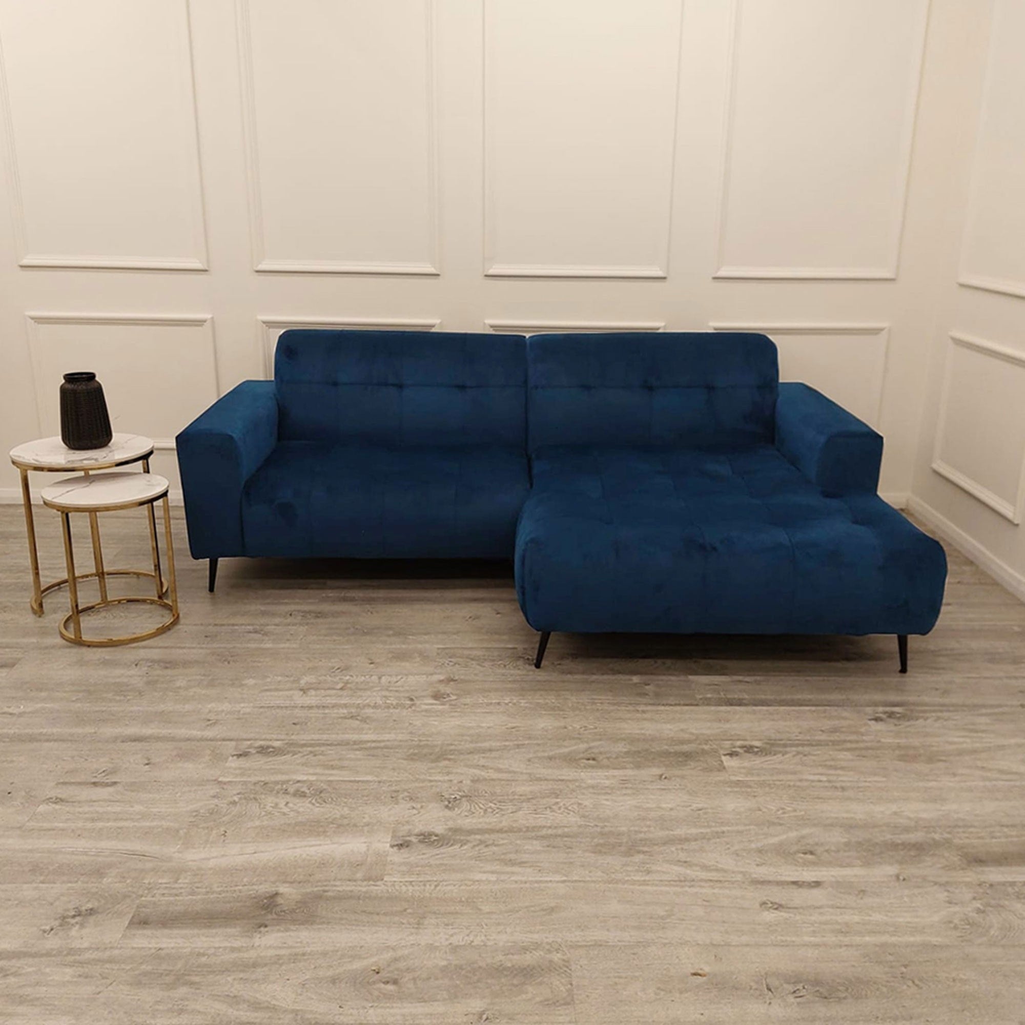 Oslo 2 Seater Open Plan Sofa in Marine Blue