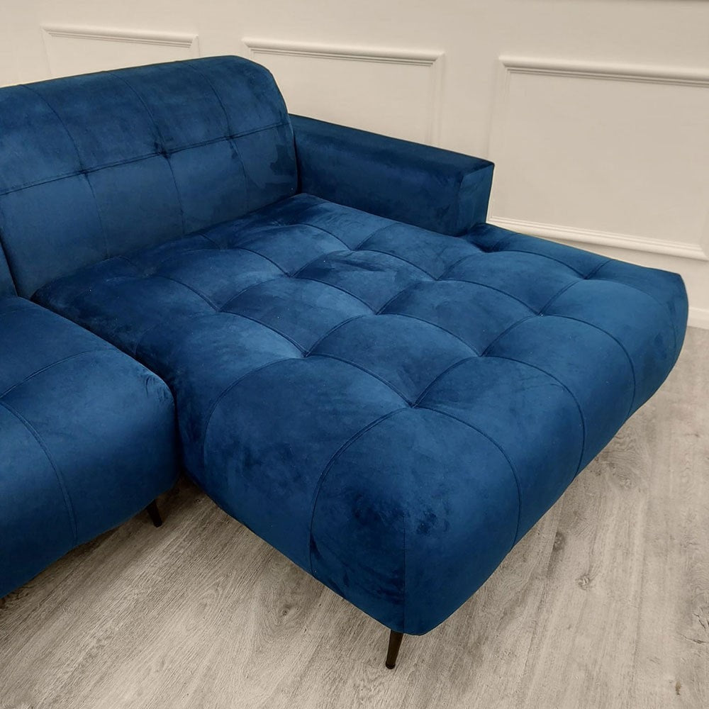 Oslo 2 Seater Open Plan Sofa in Marine Blue