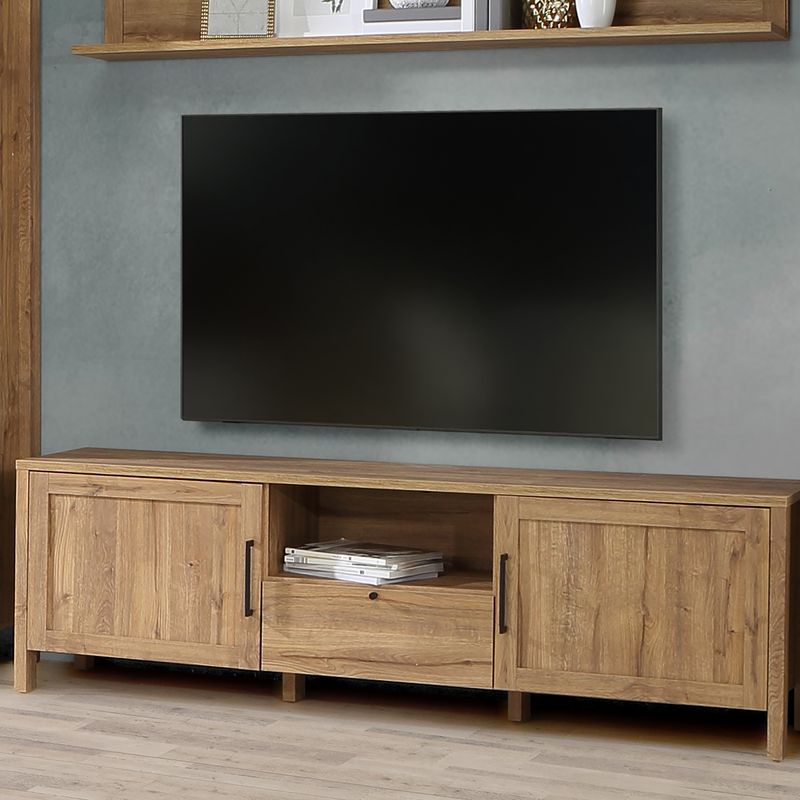 Malte Brun TV Unit  in Waterford Oak