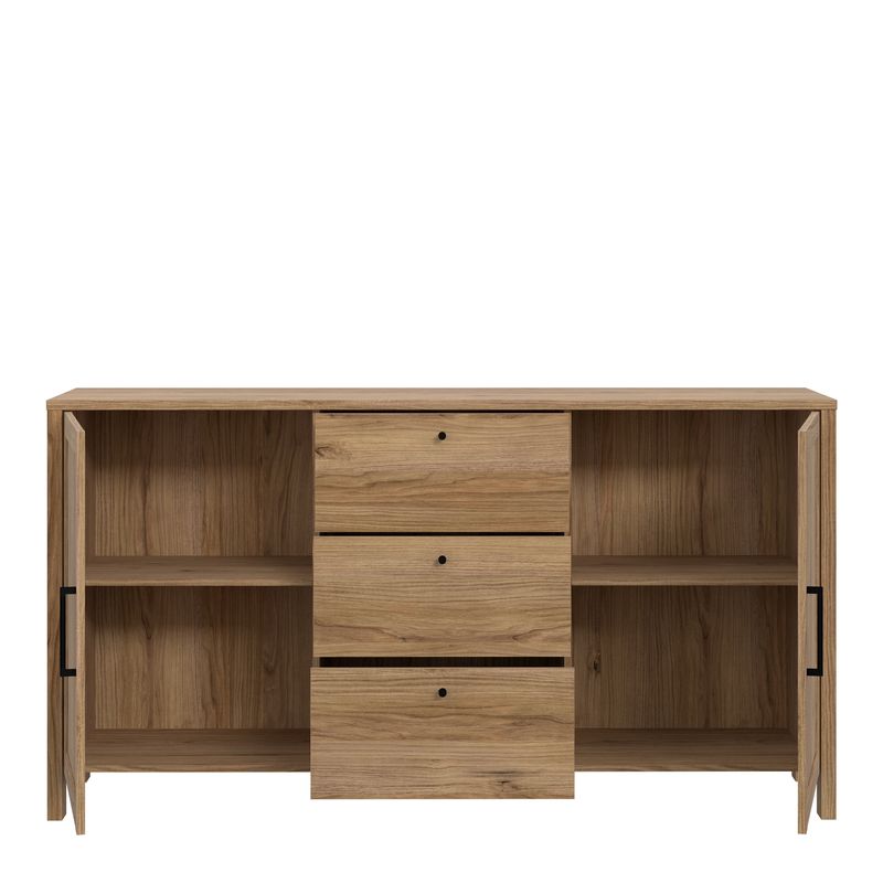 Malte Brun Sideboard with 3 Drawers and 2 Doors in Waterford Oak