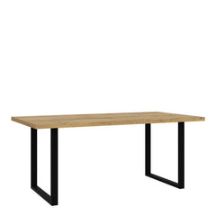 Nikomedes Dining Table in Bartex Oak  - Furniture One Shop