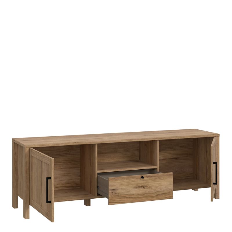 Malte Brun TV Unit  in Waterford Oak