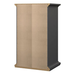 Paris Chest 5 drawers in Matt Grey - UK - Furniture One Shop