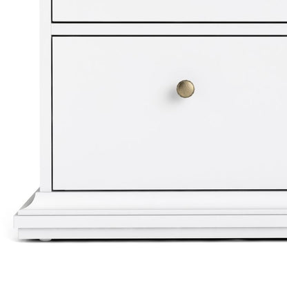 Paris Chest of 6 Drawers in White - UK
